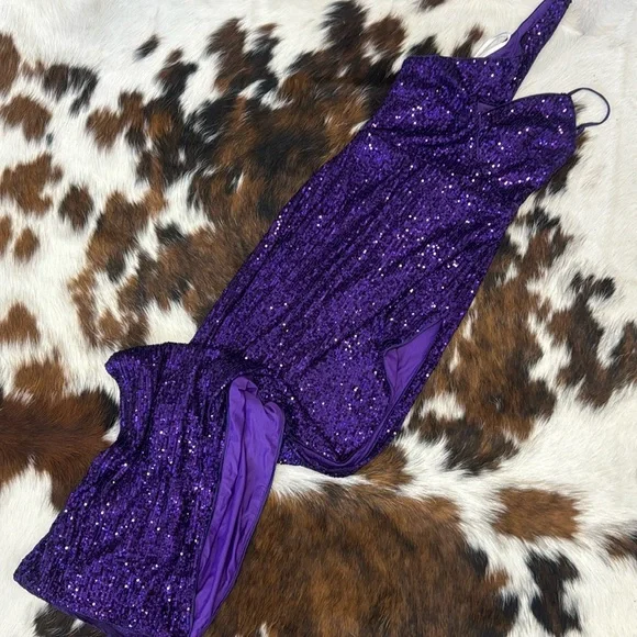 Michael Costello x REVOLVE Ara Gown in Purple
